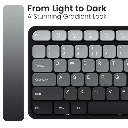 Portronics Key11 rechargeable wireless keyboard mouse product view