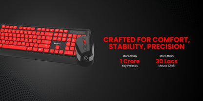 Portronics Key5 wireless keyboard and mouse combo feature view