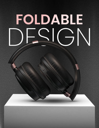 Portronics Muffs M3 foldable headphones feature