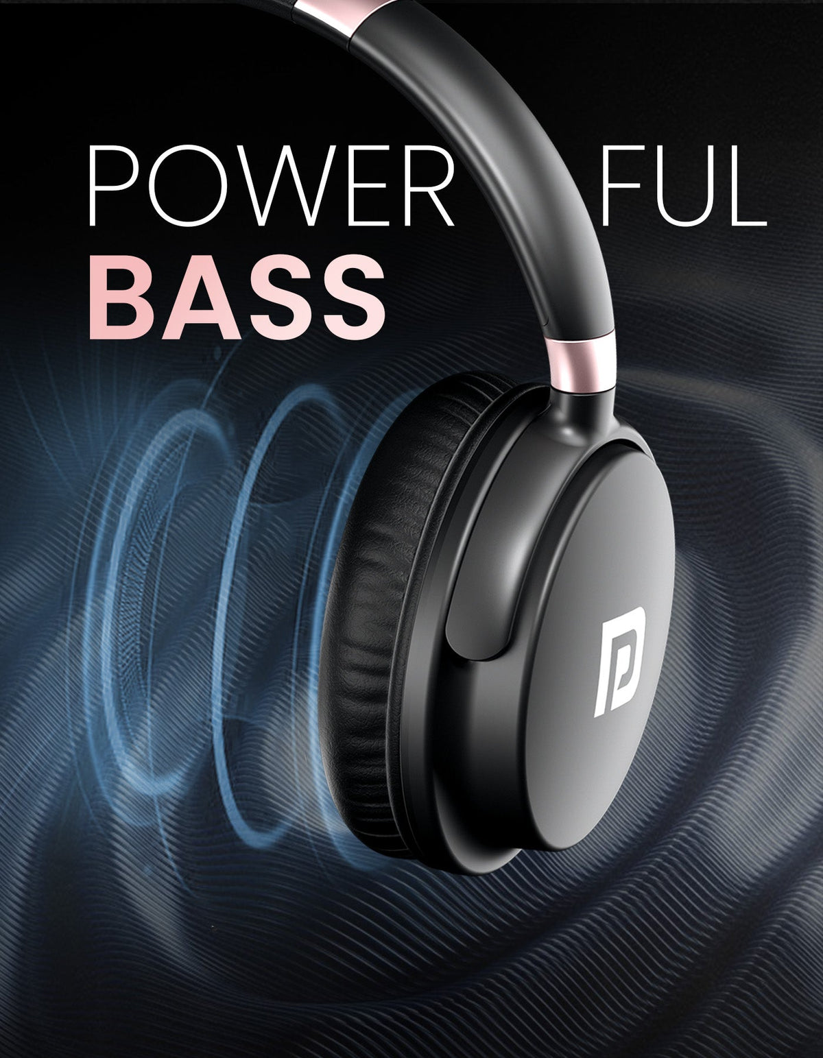 Portronics Muffs M3 headphones charging and microphone feature