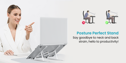 Portronics My Buddy K Lite portable laptop stand detailed feature