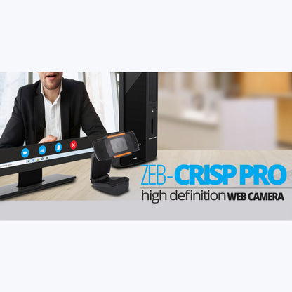 Zebronics Crisp Pro webcam alternate product angle