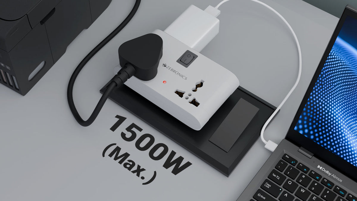 Zebronics Power Plug 42 universal sockets detail