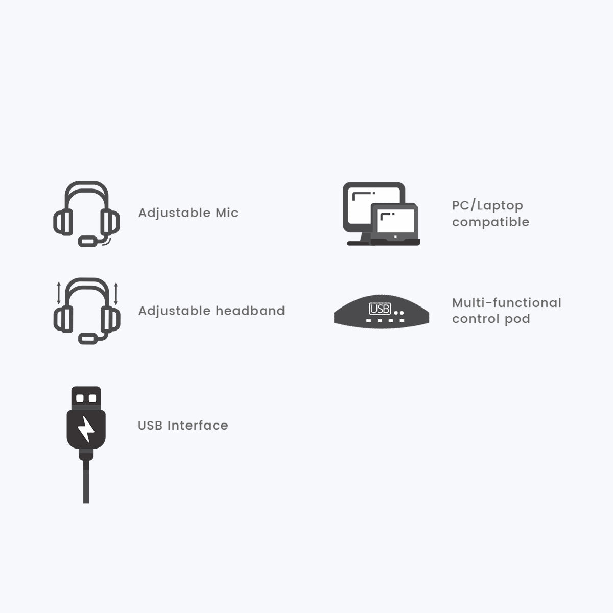 Zebronics Supreme USB headset feature overview