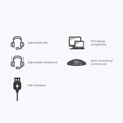 Zebronics Supreme USB headset feature overview