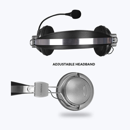 Zebronics Supreme headset adjustable headband detail