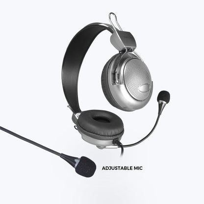 Zebronics Supreme USB wired headset detailed product image