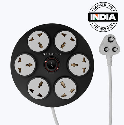 Zebronics Power Block 162 six socket extension board